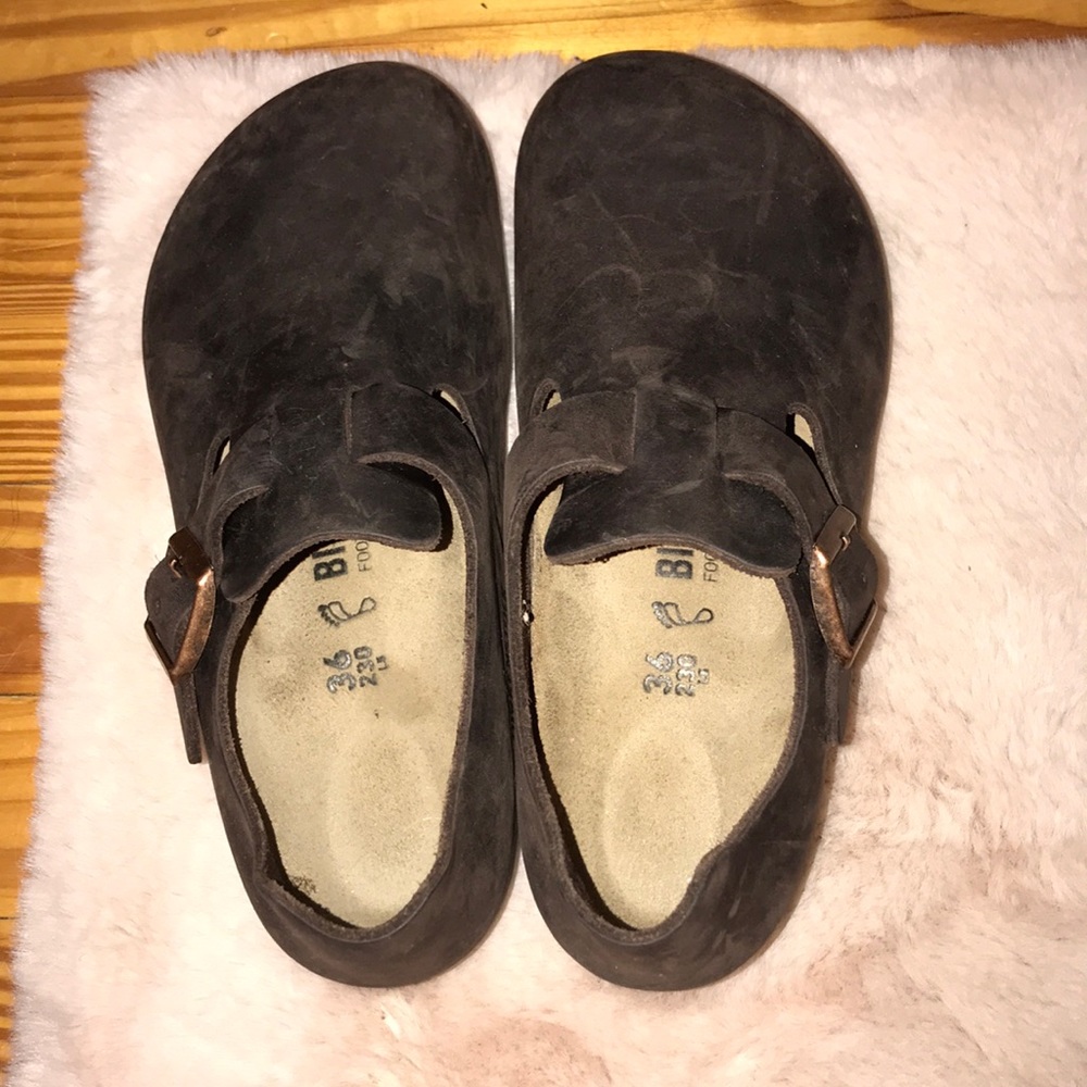 birkenstock clogs london oiled